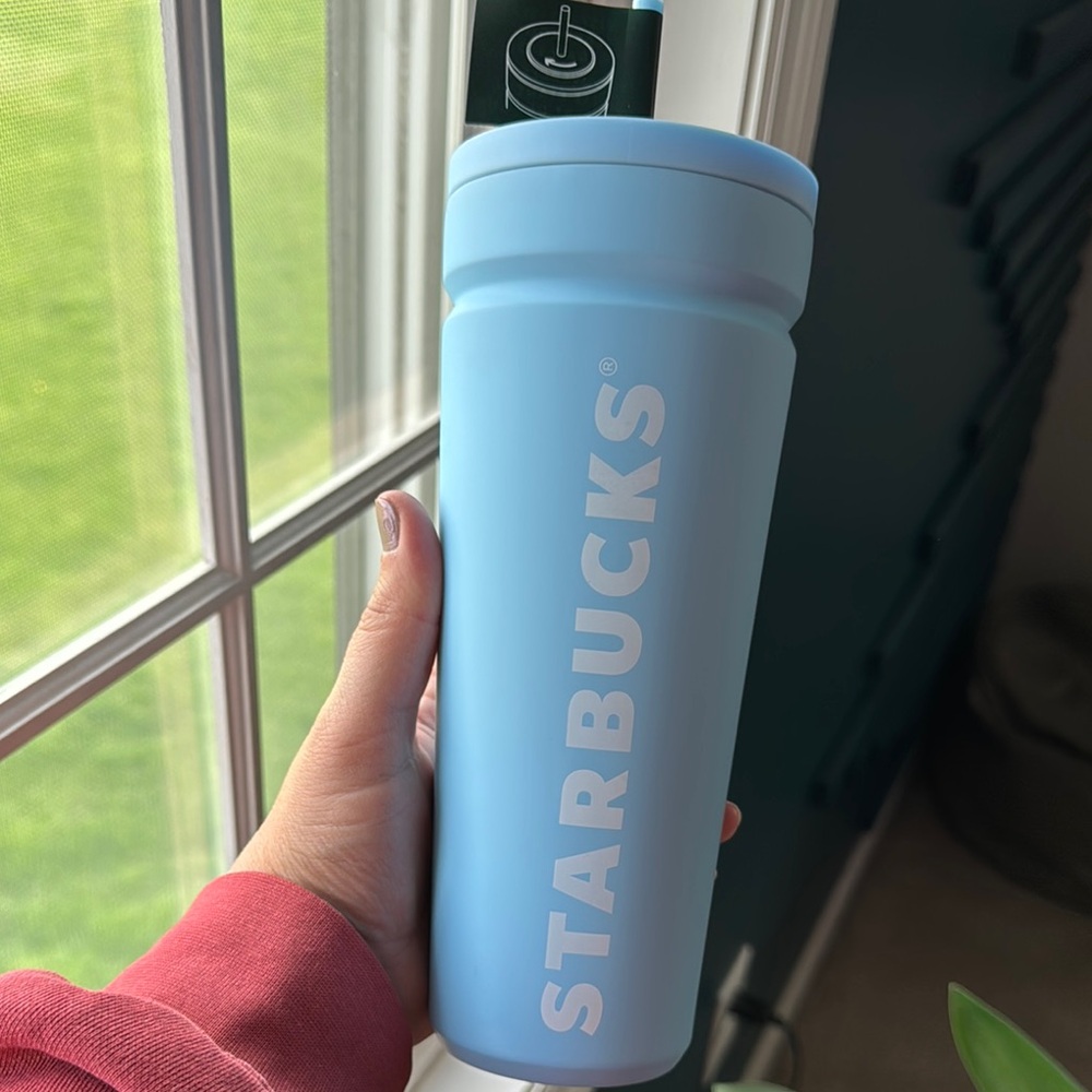 Starbucks Light Blue Tumbler